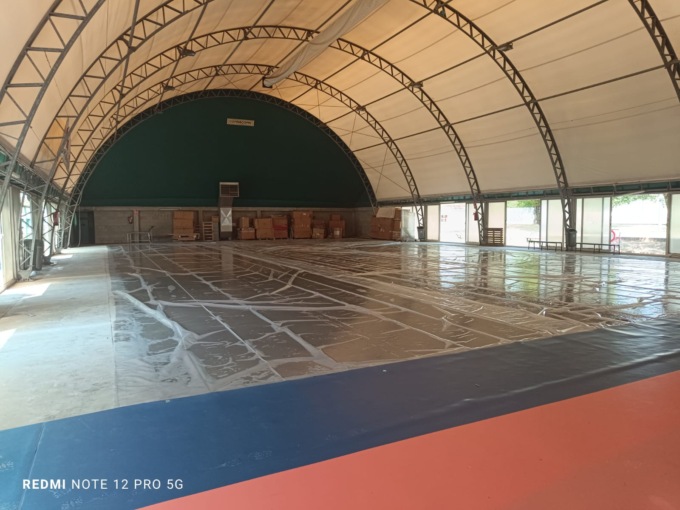 Il bocciodromo del centro sportivo di Cernusco sul Naviglio diventa una nuova palestra