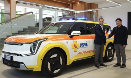 Suv 100% elettrico diventa un'automedica per l'Avis di Cologno Monzese