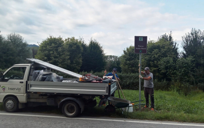 Parco Adda Nord: nuova cartellonistica