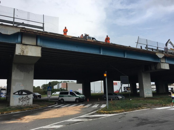 Messa in sicurezza dei guardrail, chiude lo svincolo della Tangenziale Est di Cologno Monzese