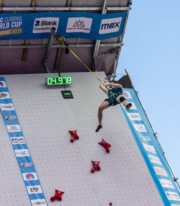 Coppa del Mondo Speed a Chamonix, record europeo per il cassanese Matteo Zurloni!