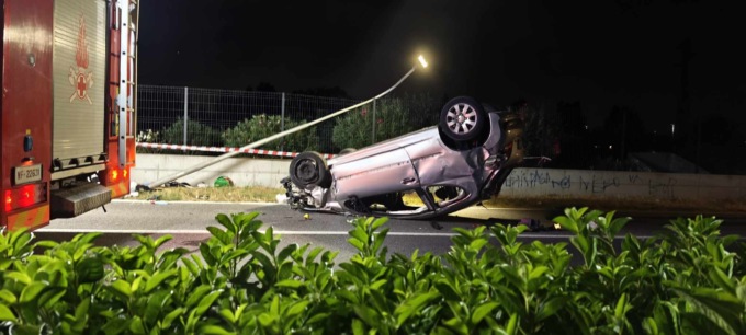 Schianto a Vaprio d’Adda, due persone in Pronto soccorso