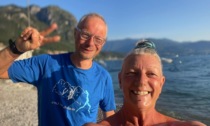 Periplo del Lago di Como: giorno di pausa (anche per il maltempo) dopo otto tappe a nuoto