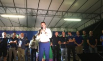 Il ministro Salvini torna a Brugherio per la festa della Lega Monza Brianza