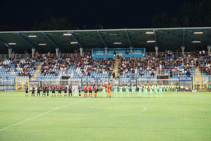 Trombetta gol batte la Virtus Entella: Giana avanti in Coppa Italia