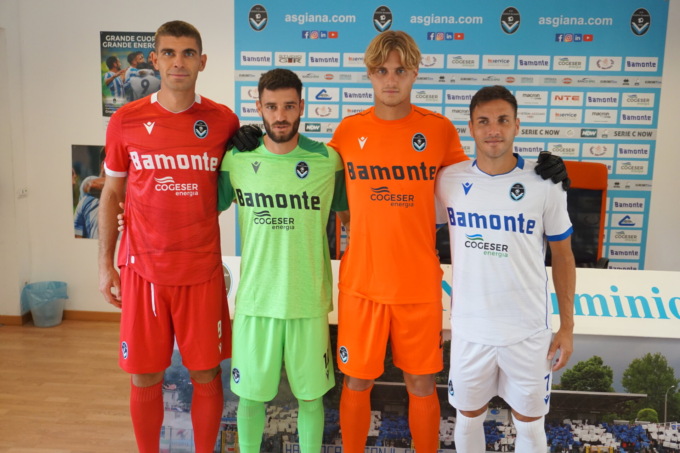 Giana, ecco le nuove maglie per la Serie C 2024/2025