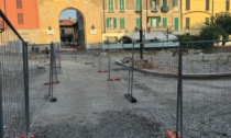 Cassano d'Adda, ripresi i lavori in piazza Garibaldi