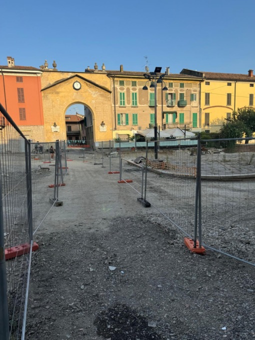 Cassano d’Adda, ripresi i lavori in piazza Garibaldi