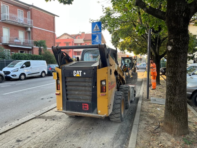 Manutenzioni di strade e marciapiedi a Gorgonzola, partiti i lavori in via Restelli