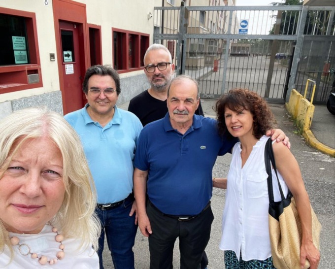 Assessore e consigliere di Cologno Monzese in visita al carcere di Monza