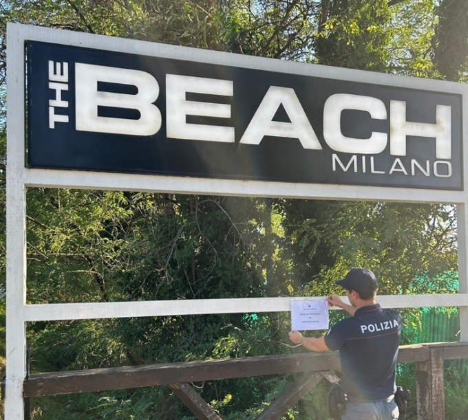 Discoteca The Beach di via Corelli: licenza sospesa per 30 giorni