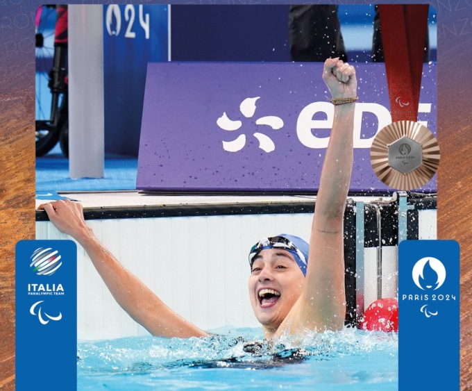 Un’altra medaglia per Giulia Terzi alle Paralimpiadi