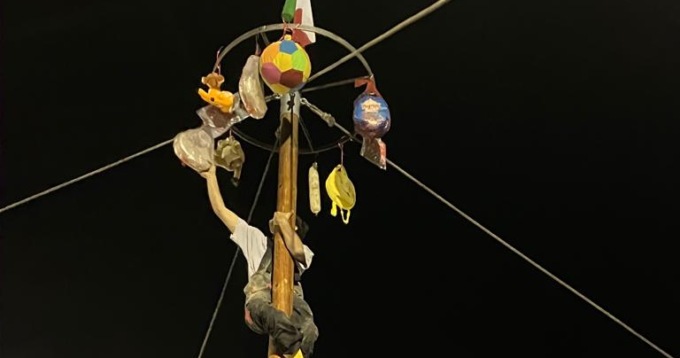 Albero della cuccagna a Carugate annullato per il forte vento