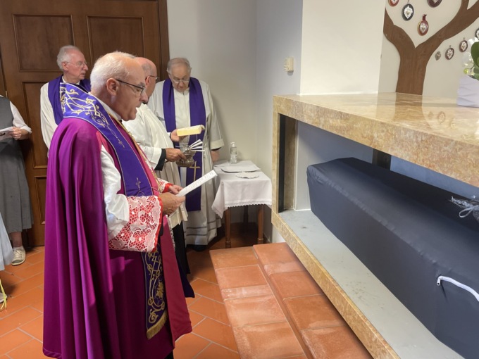 La salma della suora veggente è stata traslata nella Cappella dell’apparizione a Cernusco sul Naviglio