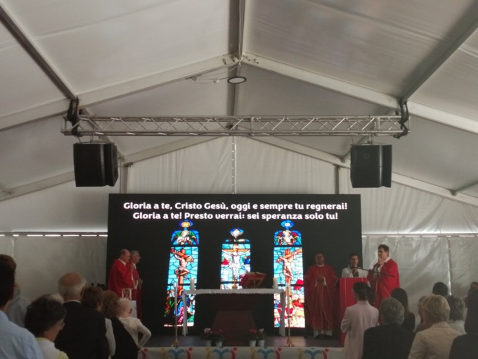 Melzo Incontra don Luca Rognone: grande Messa e benedizione della croce del Sant’Alex