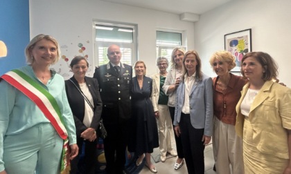 Un'aula di ascolto presso la Compagnia dei Carabinieri di Pioltello per le vittime di violenza