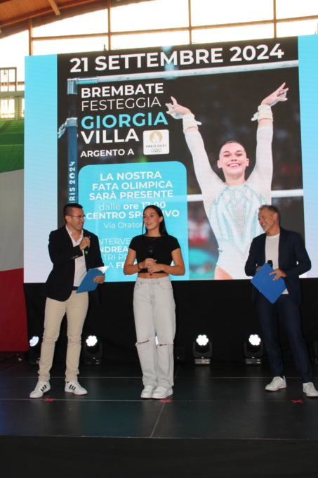 Brembate, grande festa per Giorgia Villa
