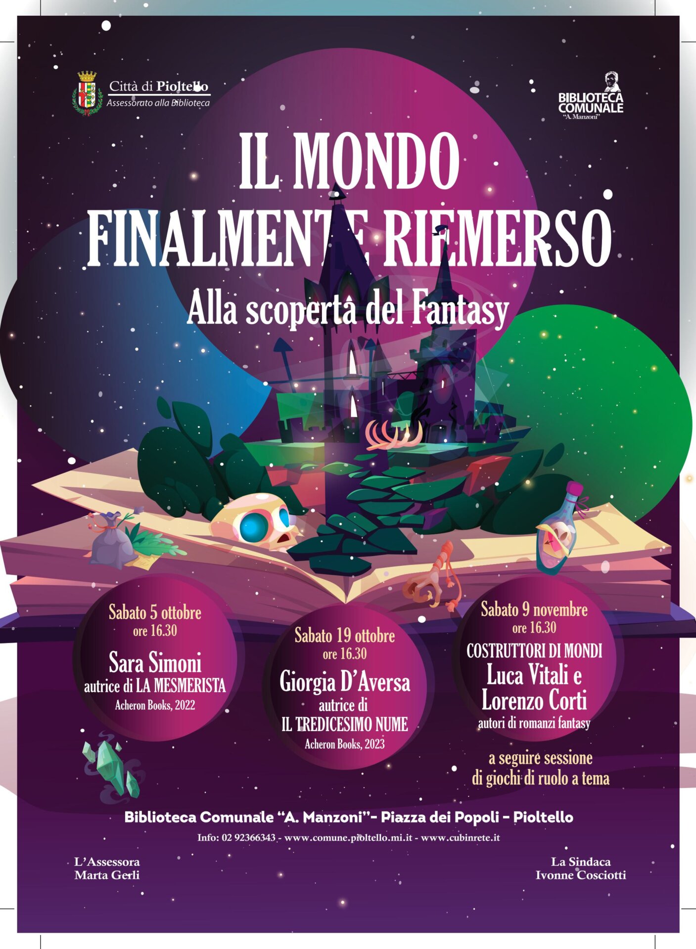 Il Mondo Finalemente Riemerso - Volantino fronte