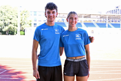 Riccardo Miglino e Federica Stella (Pro Sesto Atletica)FOTO MARAVIGLIA/Fidal Lombardia