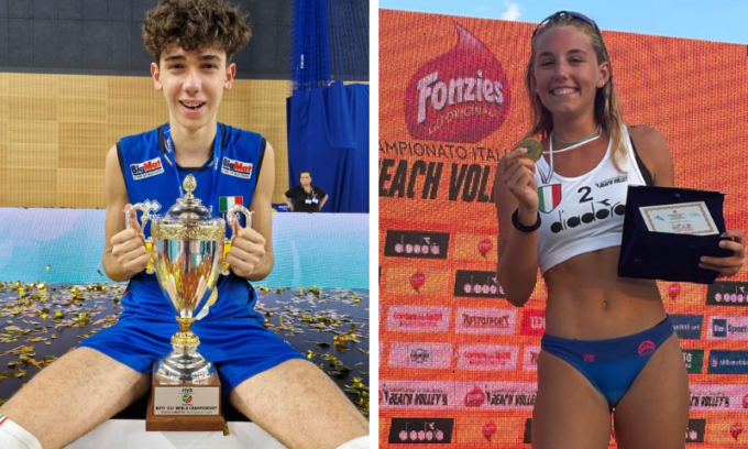 Diavoli Rosa che successi tra i giovani: un campione del mondo e un titolo italiano… nel beach volley