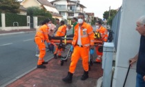 Ciclista investito a Pioltello interviene l'ambulanza