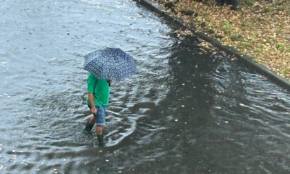 Maltempo, forti piogge anche nell'Adda Martesana: le foto degli allagamenti