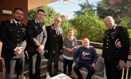 Carabinieri, le foto dei 100 anni del vice brigadiere in congedo Remigio Marangoni: gli auguri dell'Arma