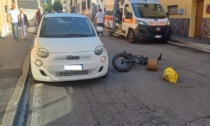 Scontro auto bici al sottopasso di via Roma a Melzo: 40enne finisce in ospedale