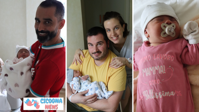 Tanti auguri ai tre nuovi nati all’ospedale di Melzo