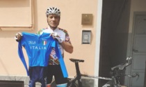 Sfortunato Mondiale di ciclismo per l'ex comandante della Polizia Locale