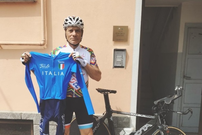 Sfortunato Mondiale di ciclismo per l’ex comandante della Polizia Locale