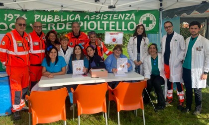 Piccoli in cantiere a Pioltello: sicurezza, prevenzione e... pronto soccorso degli orsetti