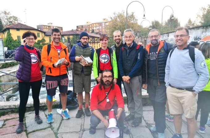 Camminata Mi-Go, oltre cento partecipanti: “Prove di turismo sostenibile in Martesana”
