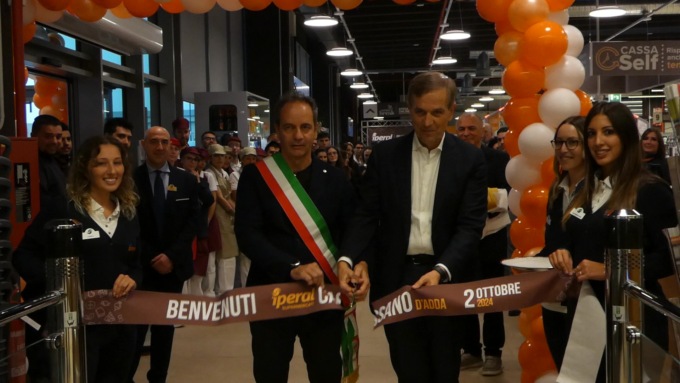 Inaugurato il nuovo Iperal di Cassano d’Adda, il 70% degli assunti sono donne
