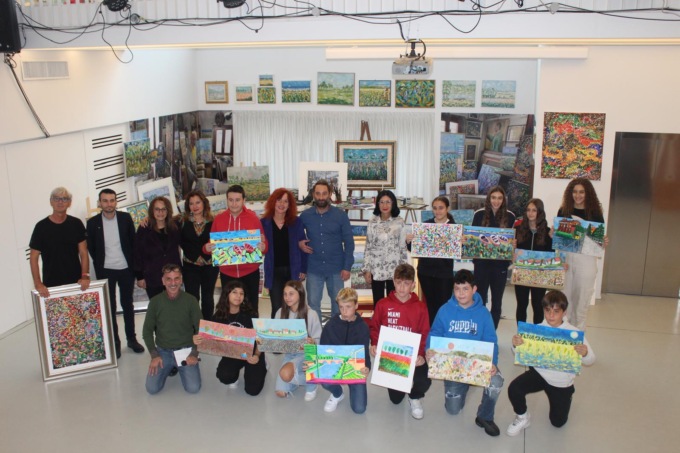 “Dai colori della terra a quelli meravigliosi del paradiso”: i giovani artisti di Cassano si sono messi alla prova