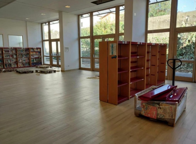 Inaugurazione della biblioteca di Cassano d’Adda con brindisi e nuovi spazi