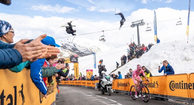 Giro d’Italia a Livigno è la tappa più vista, 3 milioni di spettatori
