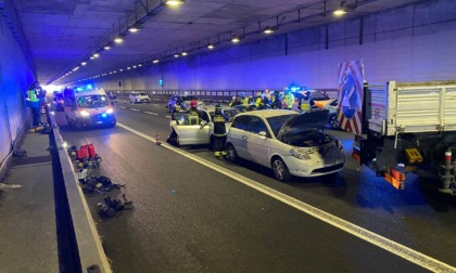 Maxi incidente (simulato) in galleria sulla Brebemi, le foto dell'esercitazione