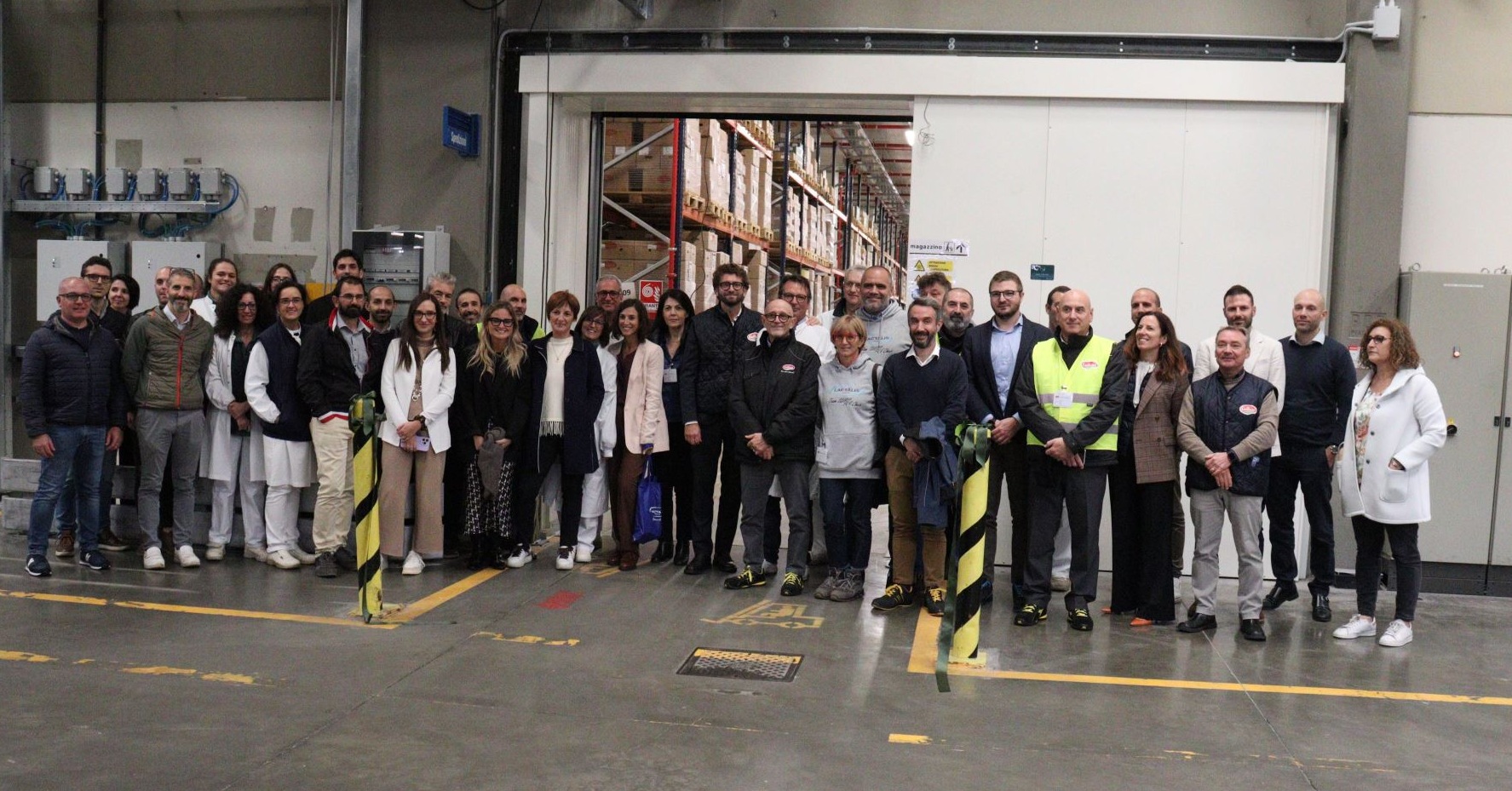 Inaugurazione polo logistico Galbani salumi Melzo