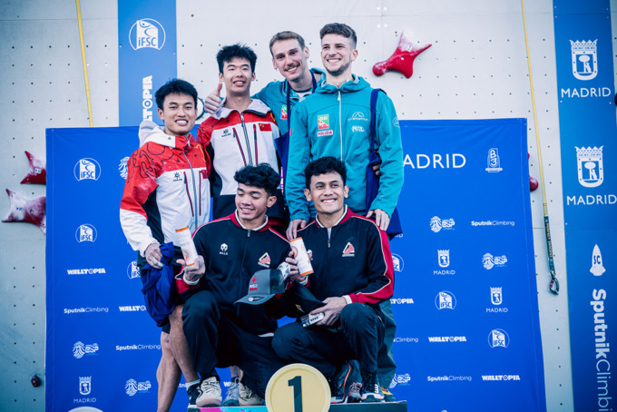 Speed 4 Madrid: Matteo Zurloni protagonista nelle tre declinazioni della velocità in verticale