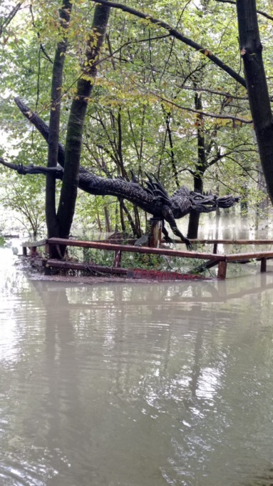 La piena di Brembo e Adda ha spaventato e fatto danni a Brembate, Capriate e Vaprio