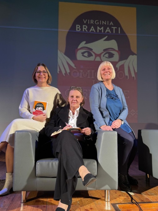 Virginia Bramati racconta il suo nuovo giallo “Omicidio in Cashmere” a Vignate