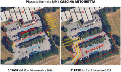 Gorgonzola, al via la manutenzione dei piazzali delle fermate MM2 Villa Pompea e Cascina Antonietta