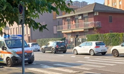 Scontro tra un'auto e una moto a Cassina de' Pecchi