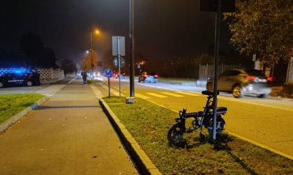 Investimento di un ciclista, automedica e ambulanza a Cernusco sul Naviglio