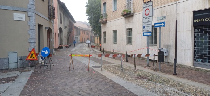 Riqualificazione del centro storico di Pioltello: lavori stradali in via Tripoli e via Roma