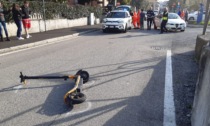 Investito sul monopattino a Vimodrone, portato in ospedale in elisoccorso