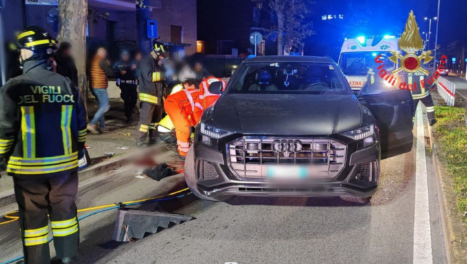 In gravi condizioni un 18enne in bici investito da un suv