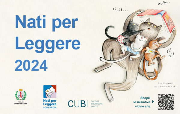 “Nati per leggere 2024”: le iniziative (gratuite) in programma a Gorgonzola