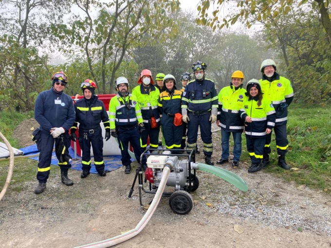 Esercitazione della Protezione civile in 18 Comuni di Città metropolitana